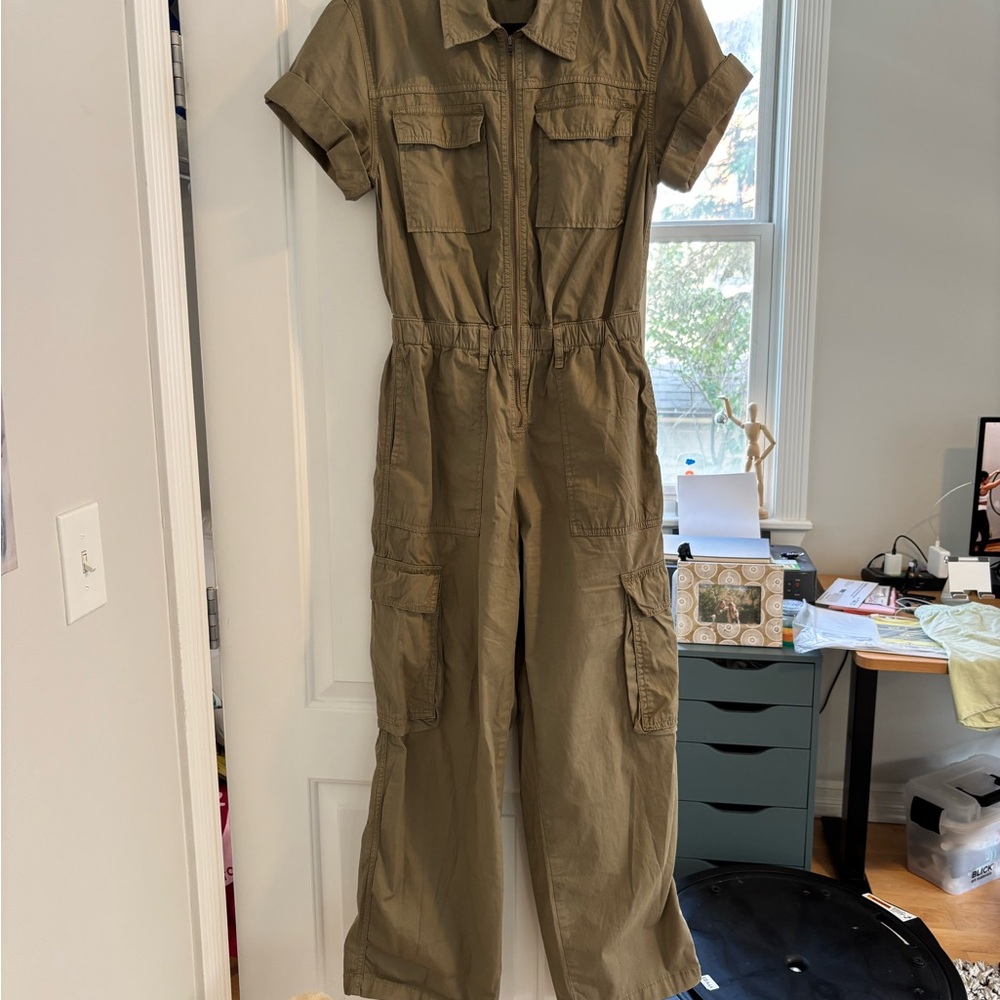 Gap Women's Olive Jumpsuit